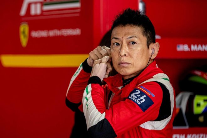 2024年にシボレー・コルベットZ06 GT3.RをドライブしWECに参戦することになった小泉洋史