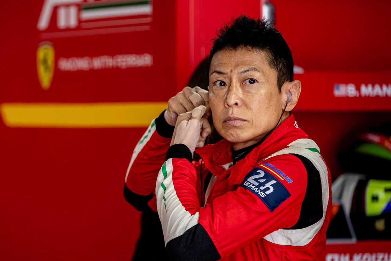 2024年にシボレー・コルベットZ06 GT3.RをドライブしWECに参戦することになった小泉洋史