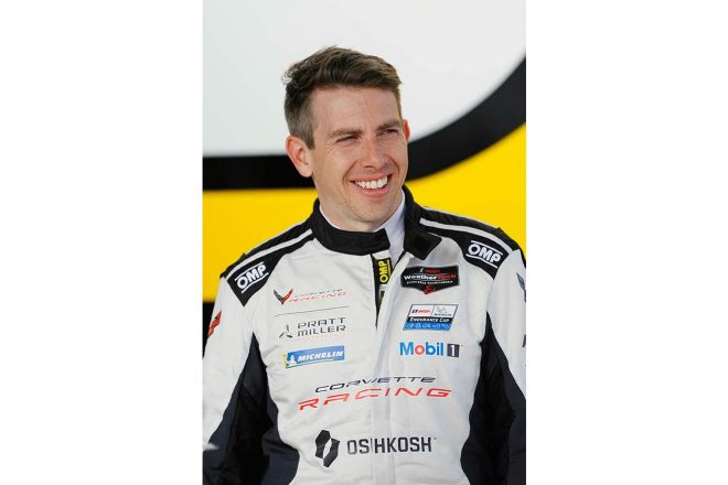 2024年、IMSAのGTDプロクラスでシボレー・コルベットZ06 GT3.Rをドライブするトミー・ミルナー