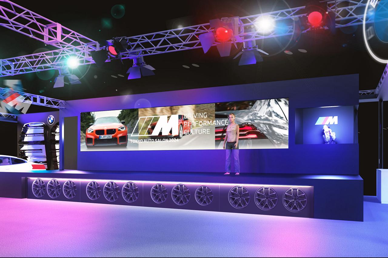 期間中はBMWブース内特設ステージにて定期的にトークショーも実施され、BMWライフスタイル・コレクションのファッション・ダンス・ショーなど多くのコンテンツ提供が予定される