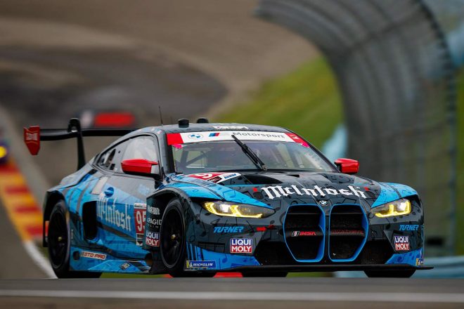 ジョン・エドワーズのBMWでの最後のレースとなった2023年のIMSAワトキンス・グレン6時間