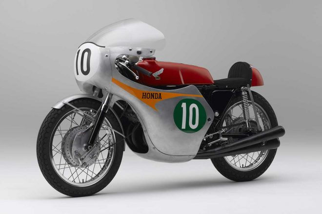 1961年のロードレース世界選手権250ccクラスに参戦したRC162