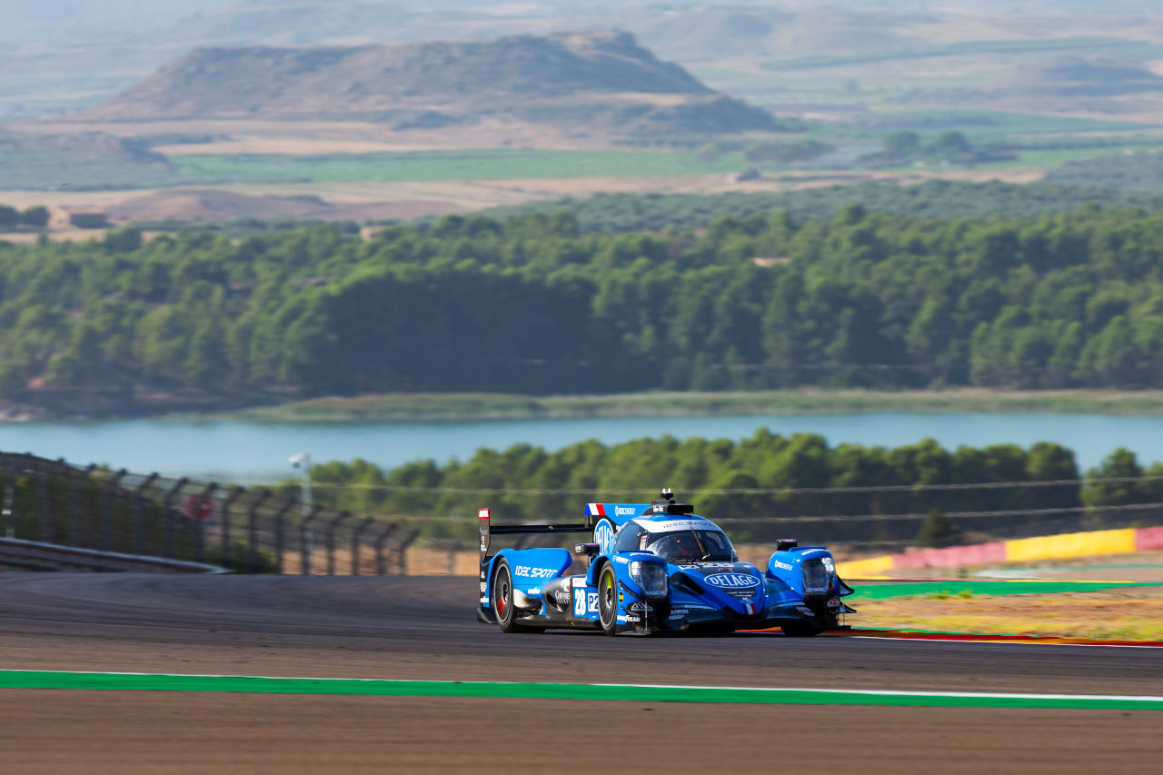 アラゴンで2位表彰台を獲得したIDECスポールの28号車オレカ07・ギブソン　2023年ELMS第3戦