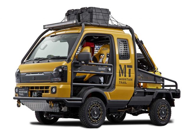 スズキが東京オートサロン2024に参考出品する『スーパーキャリイ・マウンテントレイル』
