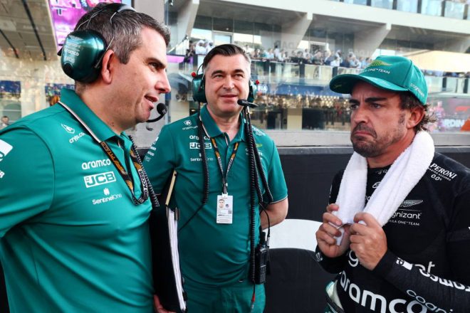 2023年F1第23戦アブダビGP　フェルナンド・アロンソ（アストンマーティン）