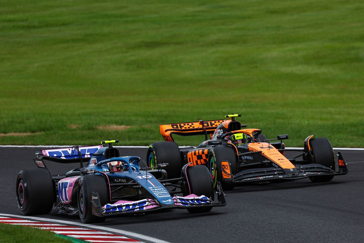 ピエール・ガスリー（アルピーヌ）＆ランド・ノリス（マクラーレン）