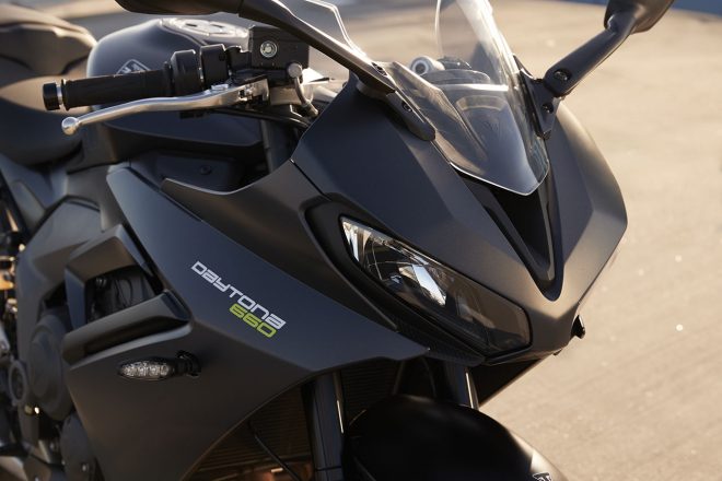トライアンフが新たに発表した『Daytona 660』