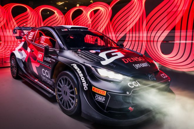 2024年シーズンのスタートを前に、大幅なカラーリング変更が発表されたトヨタGRヤリス・ラリー1