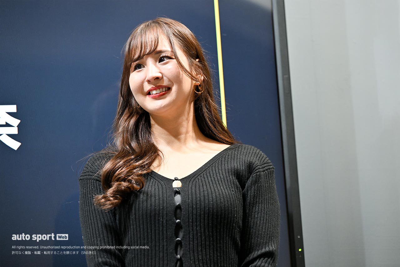 2024年シーズン限りでのレースクイーン引退を発表した安田七奈さん