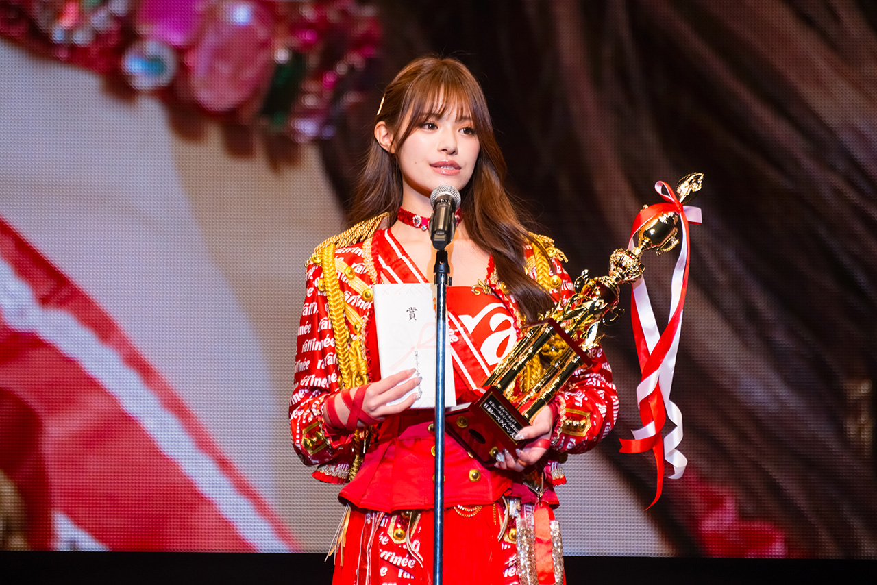 日本レースクイーン大賞受賞を受賞した広瀬晏夕さん