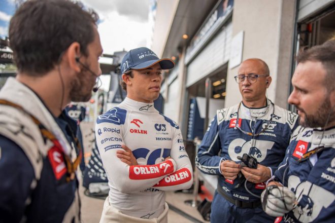 2023年F1第10戦オーストリアGP　ニック・デ・フリース