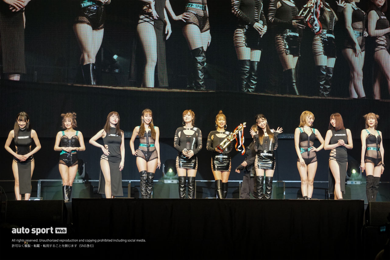 東京オートサロン2024コスチュームアワードを受賞したSphere Light