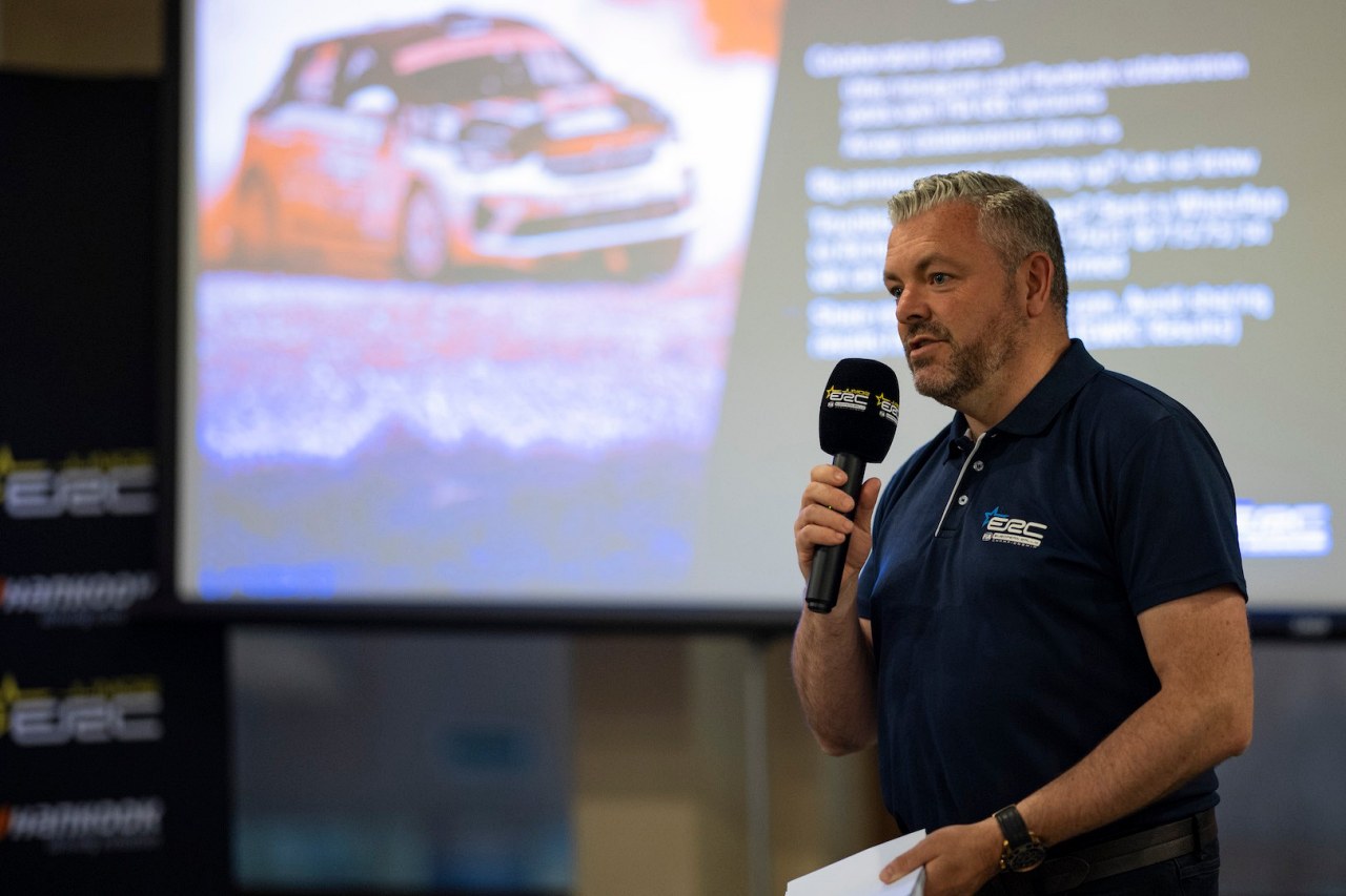 新たにERCヨーロッパラリー選手権のチャンピオンシップマネージャーに就任したイアン・キャンベル