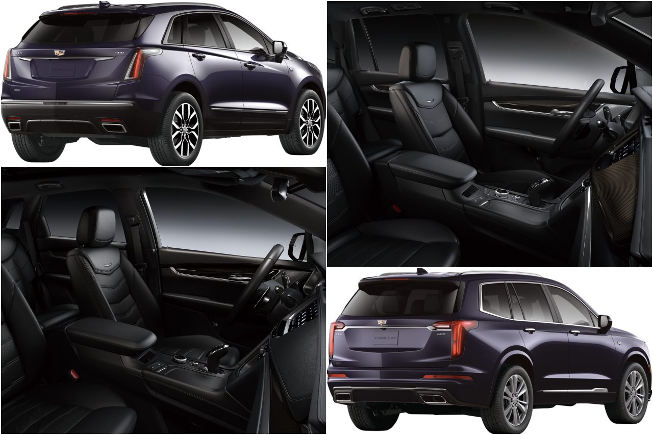 重厚感あふれるジェットブラックのインテリアの組み合わせが、エレガントでスポーティなデザインを強調。それぞれ国内限定各15台のスペシャルモデルとなる