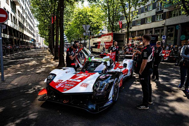 2023年のWEC世界耐久ん選手権にTOYOTA GAZOO Racingが投入したトヨタGR010ハイブリッド