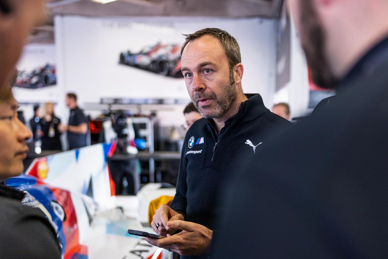 2023年はIMSAウェザーテック・スポーツカー選手権でBMW MチームRLLでBMW Mハイブリッド V8に携わっていたブランドン・フライ