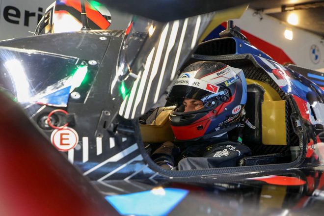 BMW MハイブリッドV8の開発テストに参加するマルコ・ウィットマン