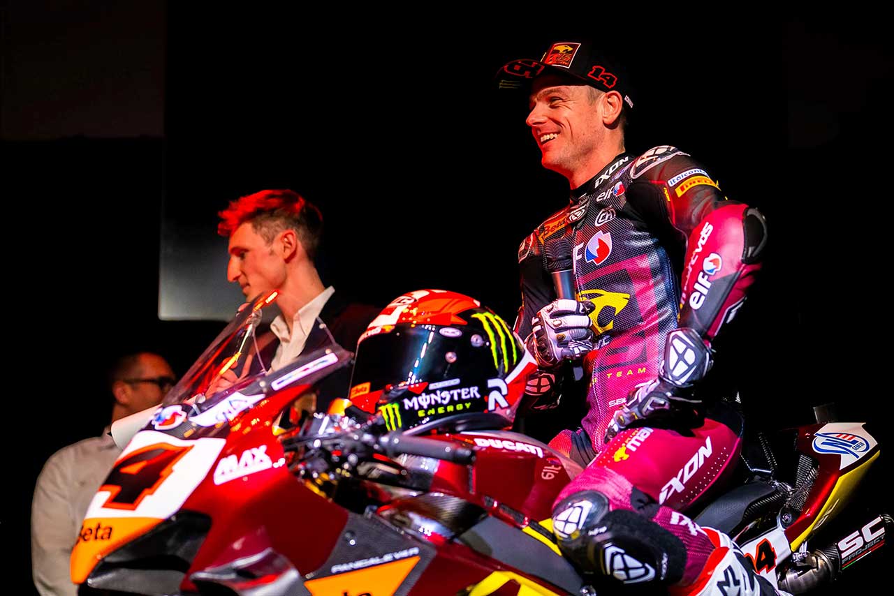 2024年からSBKに新規参戦するサム・ロウズ（Elf Marc VDS Racing Team）