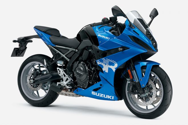 国内で1月25日に発売されるスズキGSX-8R