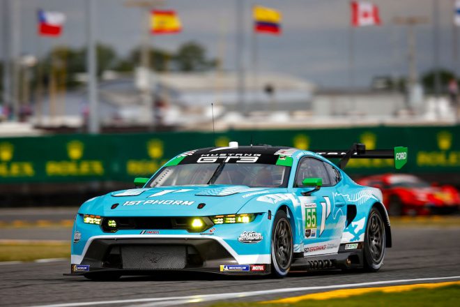 55号車フォード・マスタングGT3（プロトン・コンペティション）　2024年IMSA公式テスト