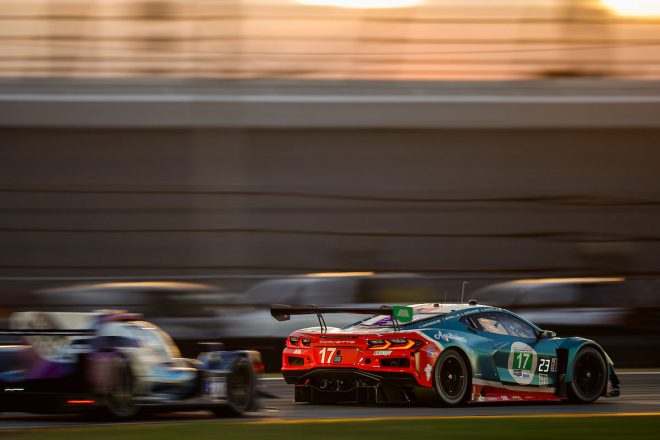 17号車シボレー・コルベットZ06 GT3.R（AWA）　2024年IMSA公式テスト