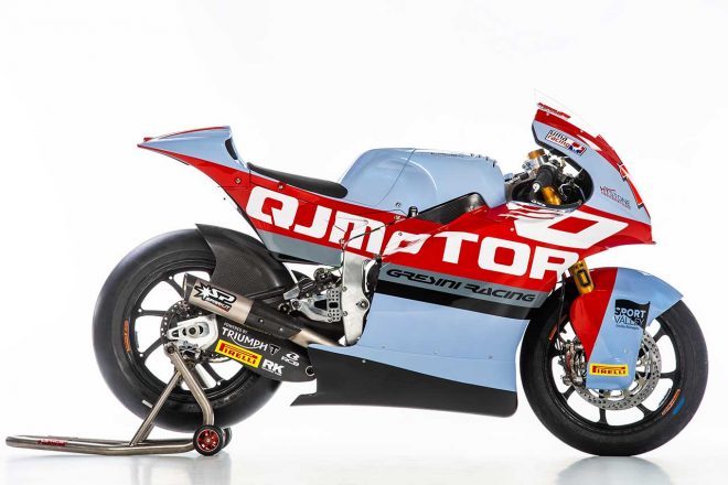 2024Moto2：QJMOTOR GRESINI Moto2 Teamのマシン