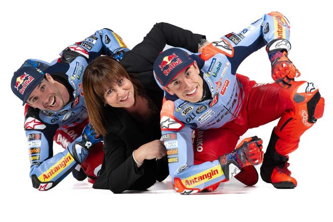 2024MotoGP：マルク・マルケスとアレックス・マルケス、ナディア・パドヴァーニ（グレシーニ・レーシングMotoGP）