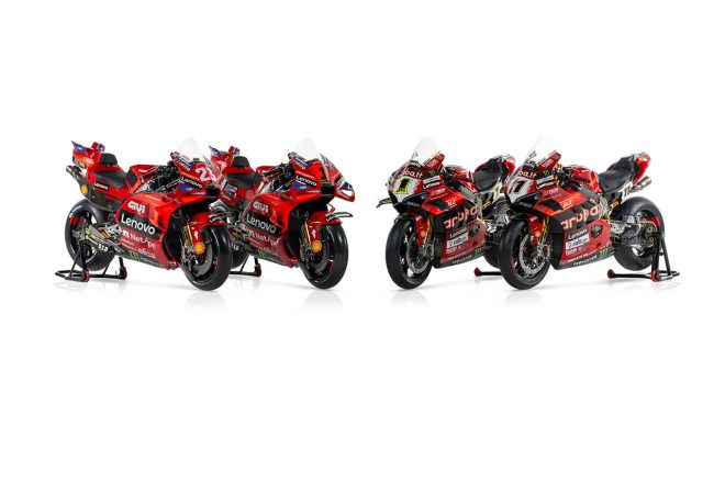 2024MotoGP・SBK：ドゥカティ・レノボ・チームとAruba.it Racing - Ducatiのマシン