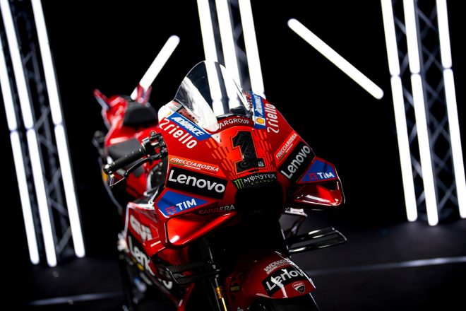2024MotoGP：ドゥカティ・レノボ・チームが使用するデスモセディチGP24