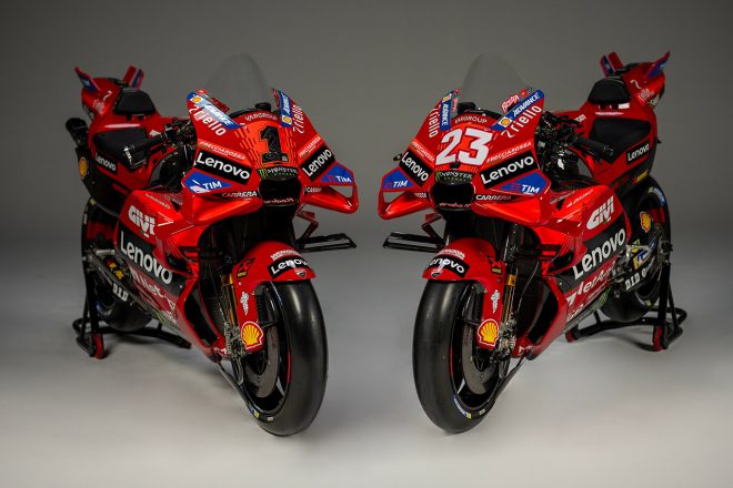 2024MotoGP：ドゥカティ・レノボ・チームが使用するデスモセディチGP24