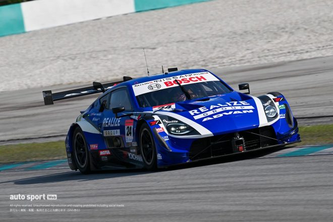 2024スーパーGTセパンテスト　KONDO RACINGの24号車ニッサンZニスモGT500