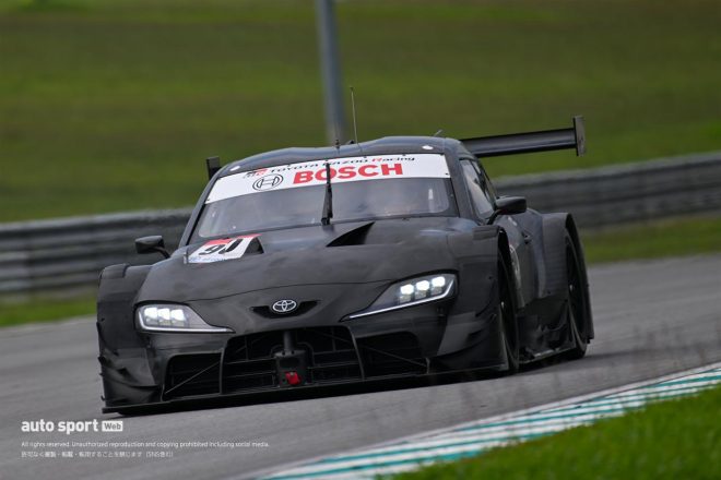 2024スーパーGTセパンテスト　TCDの90号車トヨタGRスープラ