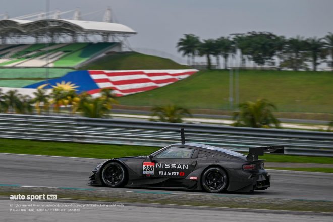 2024スーパーGTセパンテスト　NMCの230号車ニッサンZニスモGT500