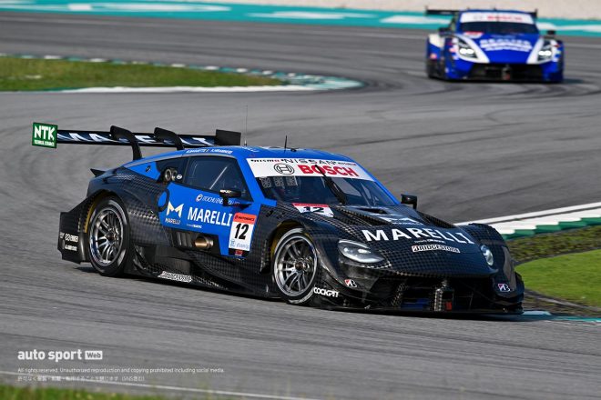 2024スーパーGTセパンテスト　TEAM IMPULの12号車ニッサンZニスモGT500