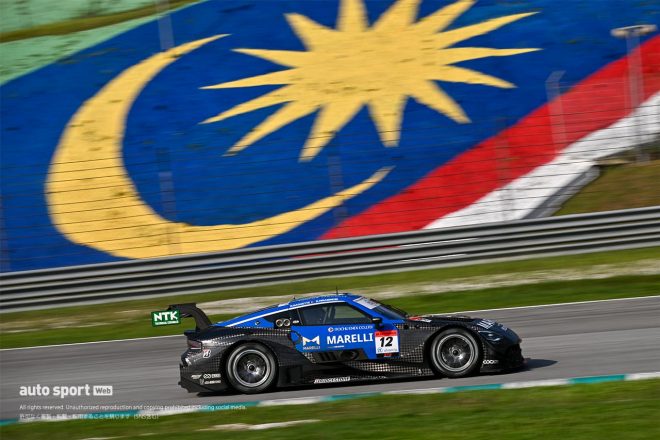 2024スーパーGTセパンテスト　TEAM IMPULの12号車ニッサンZニスモGT500