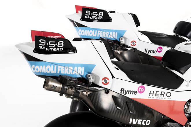 2024MotoGP：プルタミナ・エンデューロ・VR46レーシング・チームが使用するドゥカティ・デスモセディチGP23
