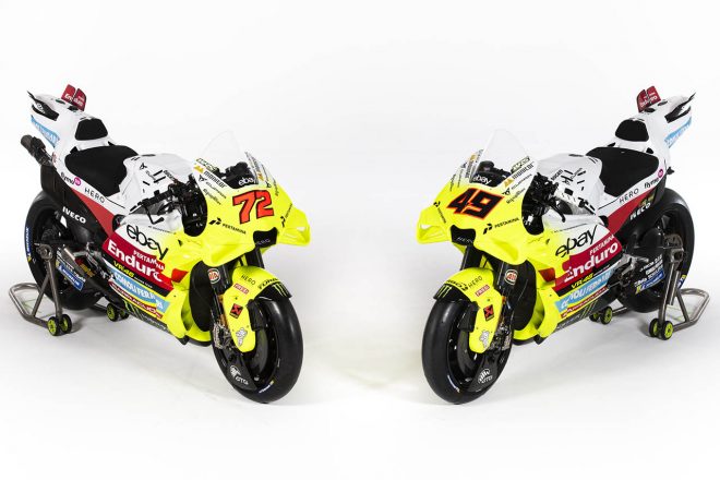 2024MotoGP：プルタミナ・エンデューロ・VR46レーシング・チームが使用するドゥカティ・デスモセディチGP23