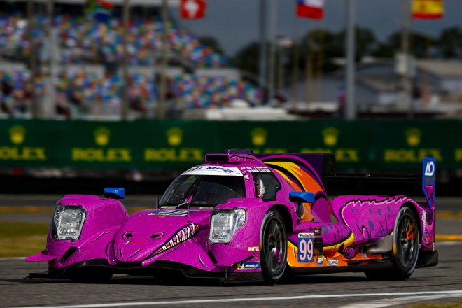 ＃99　AOレーシング／オレカ07・ギブソンPJ.ハイエット／ポール・ループ・シャタン／マット・ブラバム／アレックス・クイン