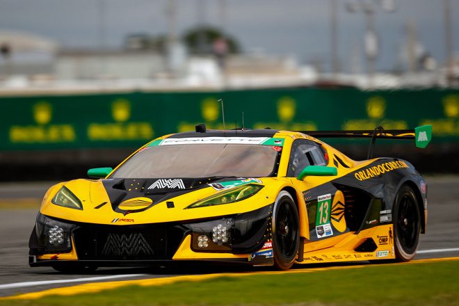 ＃13　AWA／シボレー・コルベットZ06 GT3.Rオリー・フィダーニ／マシュー・ベル／ラース・カーン／アレックス・リン