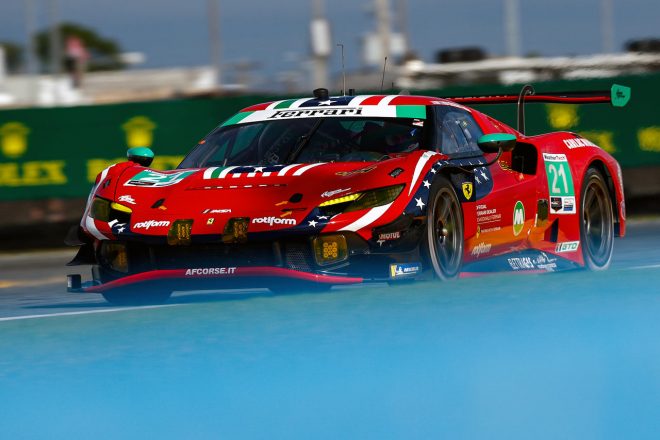 ＃21　AFコルセ／フェラーリ296 GT3サイモン・マン／フランソワ・エリオー／ミゲル・モリーナ／ケイ・コッツォリーノ