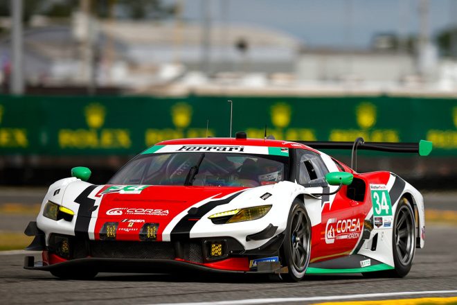 ＃34　コンクエスト・レーシング／フェラーリ296 GT3マニー・フランコ／アルバート・コスタ／アレッサンドロ・バルザン／セドリック・スビラッゾーリ