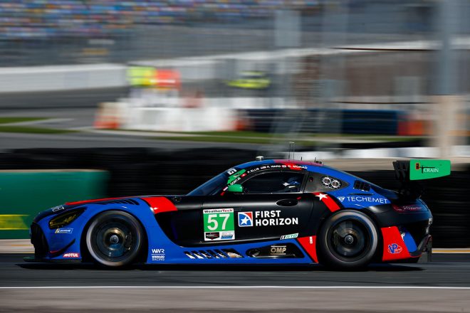 ＃57　ウインワード・レーシング／メルセデスAMG GT3ラッセル・ワード／フィリップ・エリス／インディ・ドンジェ／ダニエル・モラド