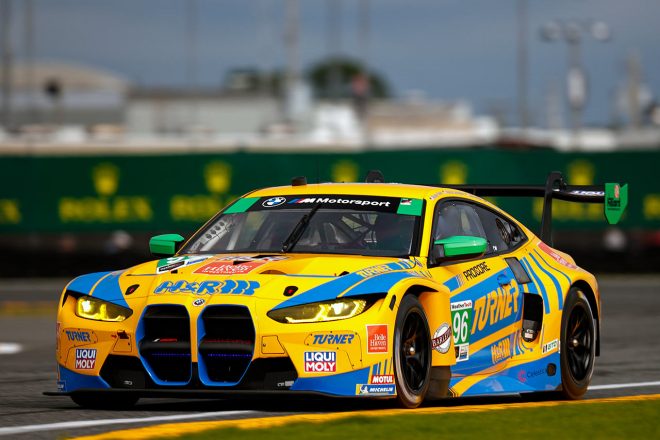 ＃96　ターナー・モータースポーツ／BMW M4 GT3ロビー・フォリー／パトリック・ギャラガー／ジェイク・ウォーカー／イェンス・クリングマン／