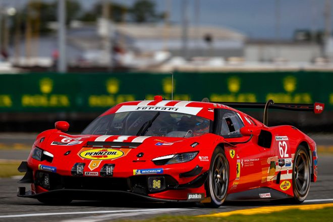 ＃62　リシ・コンペティツィオーネ／フェラーリ296 GT3ダニエル・セラ／ダビデ・リゴン／アレッサンドロ・ピエール・グイディ／ジェームス・カラド