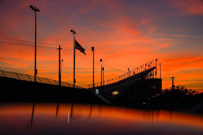 デイトナ24時間レースの舞台、フロリダ州デイトナビーチに位置するデイトナ・インターナショナル・スピードウェイ