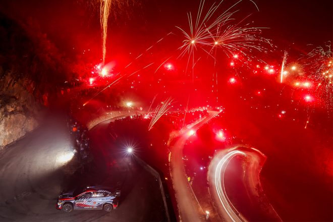 オット・タナク（ヒョンデi20 Nラリー1）　2024年WRC第1戦ラリー・モンテカルロ