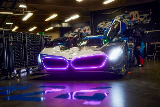 BMW Mチーム RLLの24号車BMW Mハイブリッド V8