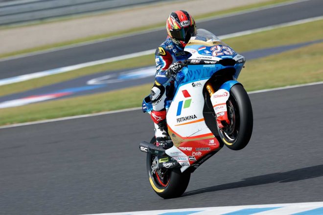 2023Moto2：羽田太河（Pertamina Mandalika SAG Team）