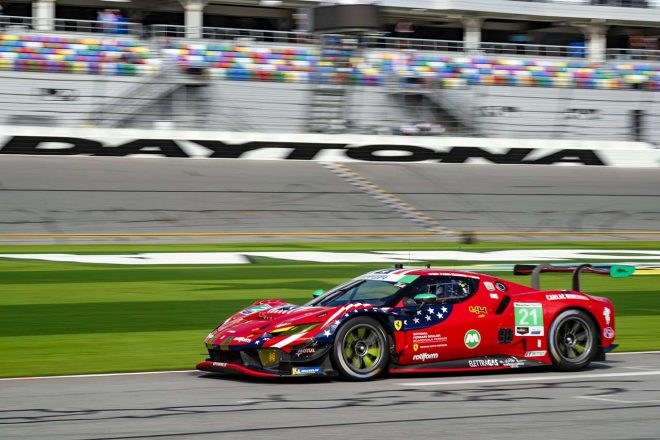 AFコルセの21号車フェラーリ296 GT3　2024年IMSA第1戦デイトナ24時間