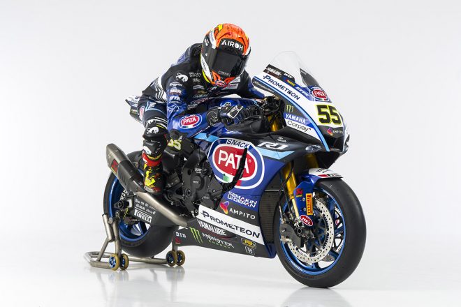 2024SBK：アンドレア・ロカテッリ（Pata Prometeon Yamaha）